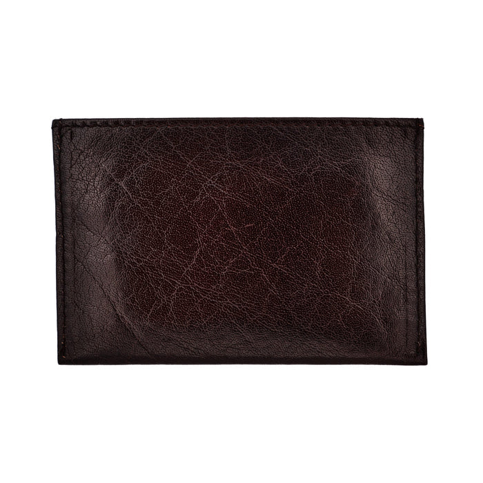 Brown Leather Card Wallet
