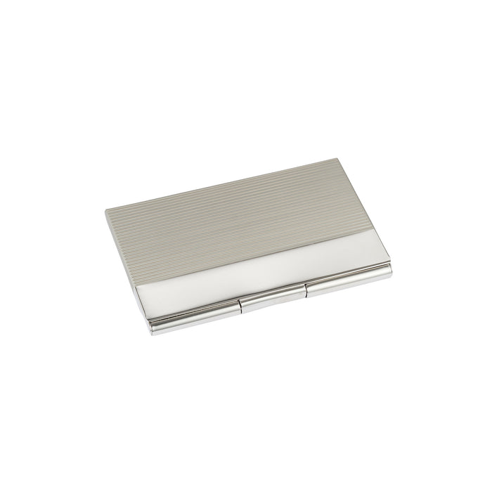 Brown Pu Business Card Holder