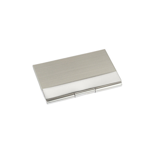 Brown Pu Business Card Holder