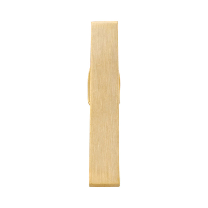 Brushed Gold Plated Tie Clip
