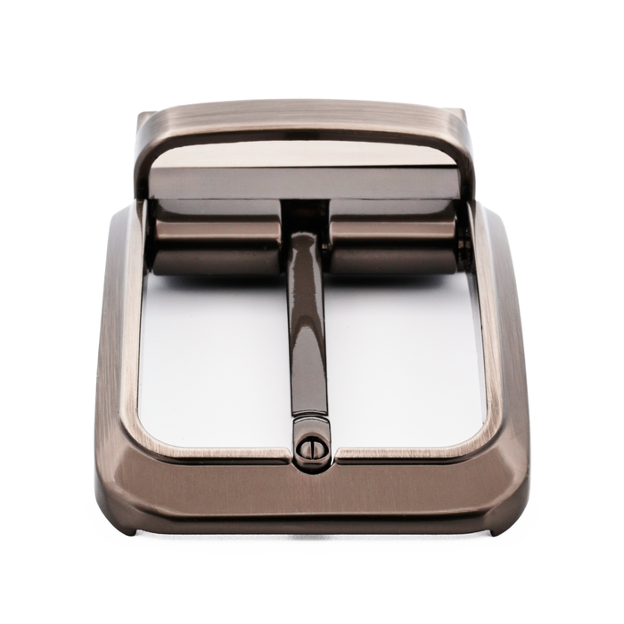 Brushed Gun Metal Belt Buckle