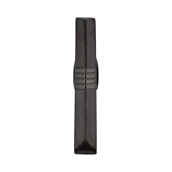 Brushed Gun Metal Plated Tie Clip
