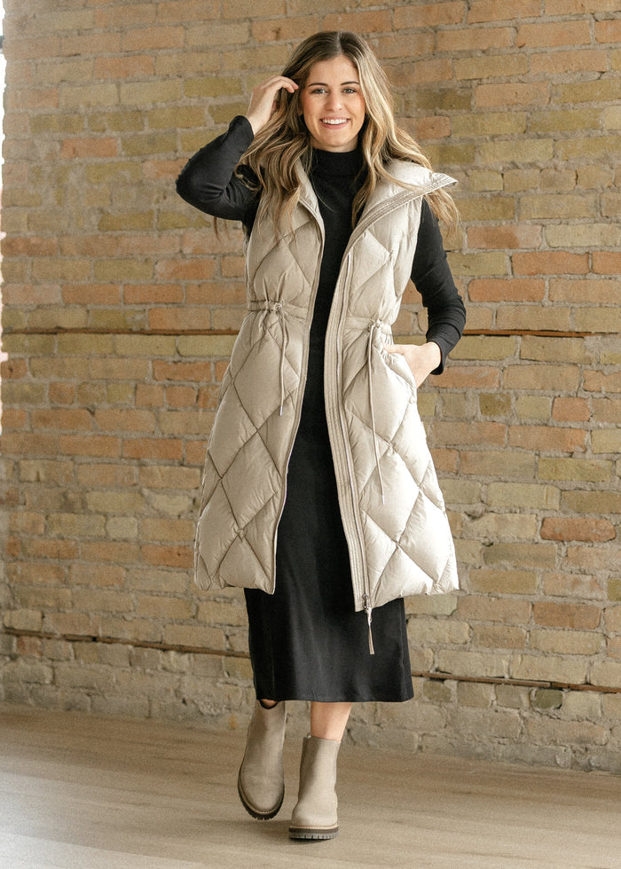 Brushed Rib Turtle Neck Maxi Dress FF Dresses