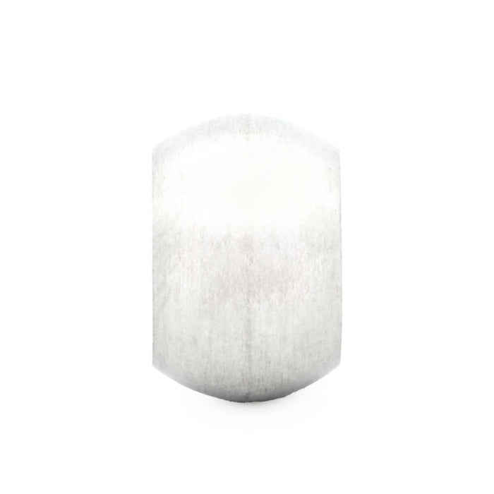 Brushed Stainless Steel Bead
