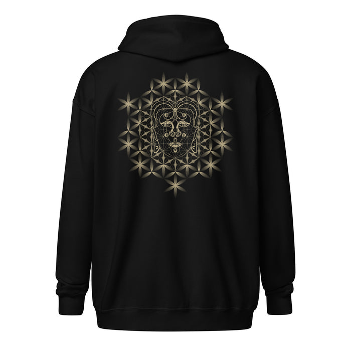 Buddha Vibes Hoodie Choice of Colors — Image 3 by Symbolika