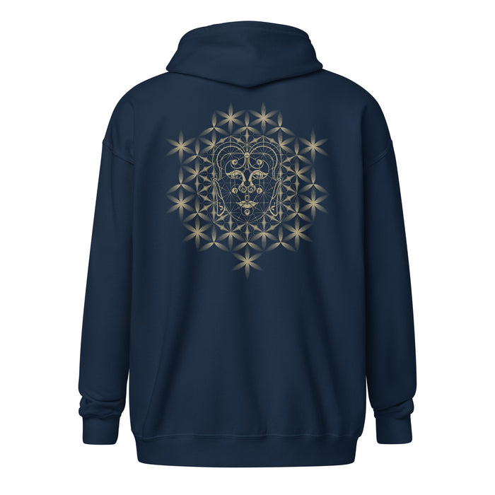 Buddha Vibes Hoodie Choice of Colors — Image 5 by Symbolika