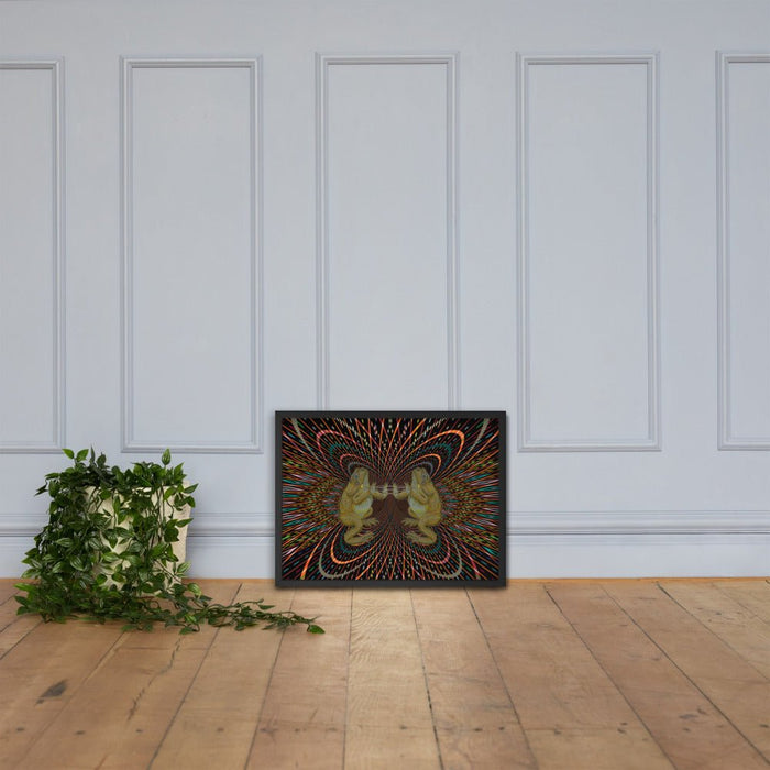 Bufo Alvarius Framed poster - symbolika