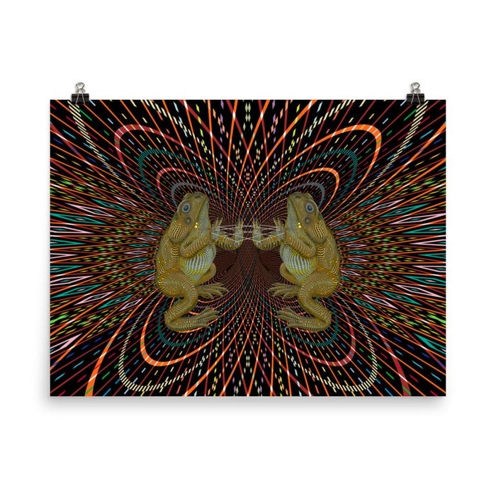 Bufo Alvarius Poster - symbolika
