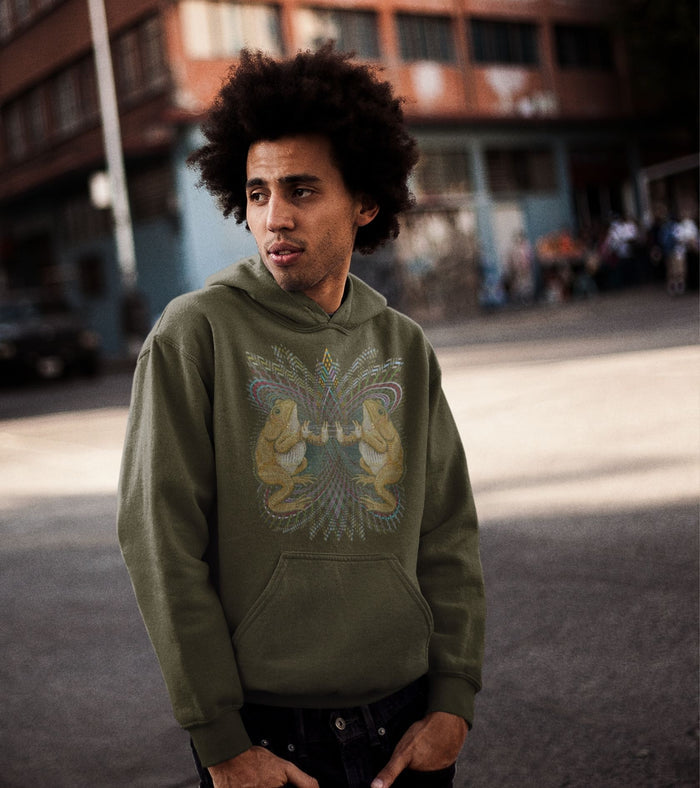 Bufo Alvarius Hoodie Choice of Colors — Image 4 by Symbolika