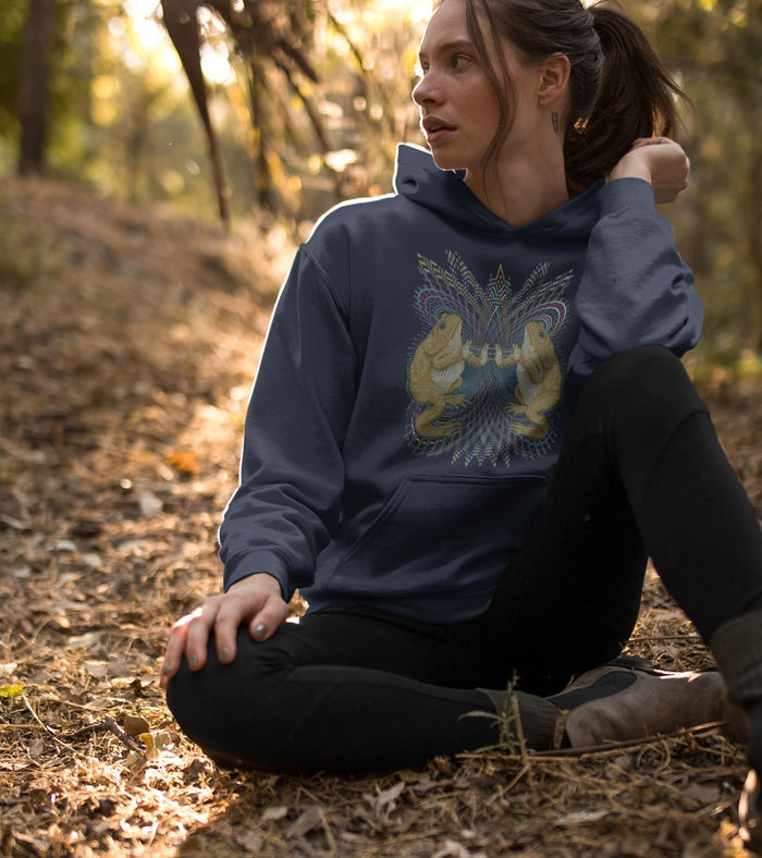 Bufo Alvarius Hoodie Choice of Colors — Image 5 by Symbolika