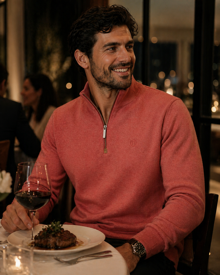 Harrys for Menswear
https://harrysformenswear.com.au › products › bugatti-knitwear-55510a-340
Bugatti Knitwear 55510A-340

The luxurious Knit Troyer Sweater offers 100% Cotton, providing premium comfort and style. Made in Bangladesh, this half-zip knitwear is perfect for elevating y…
$195.00 AUD