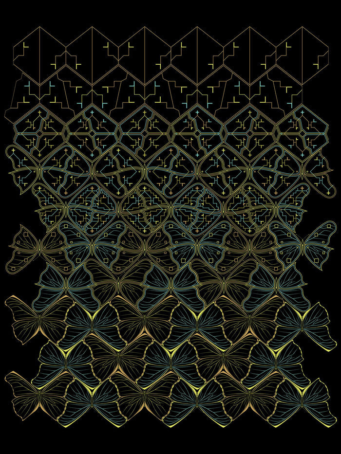 Butterfly Morph T-Shirt Choice of Colors — Image 2 by Symbolika