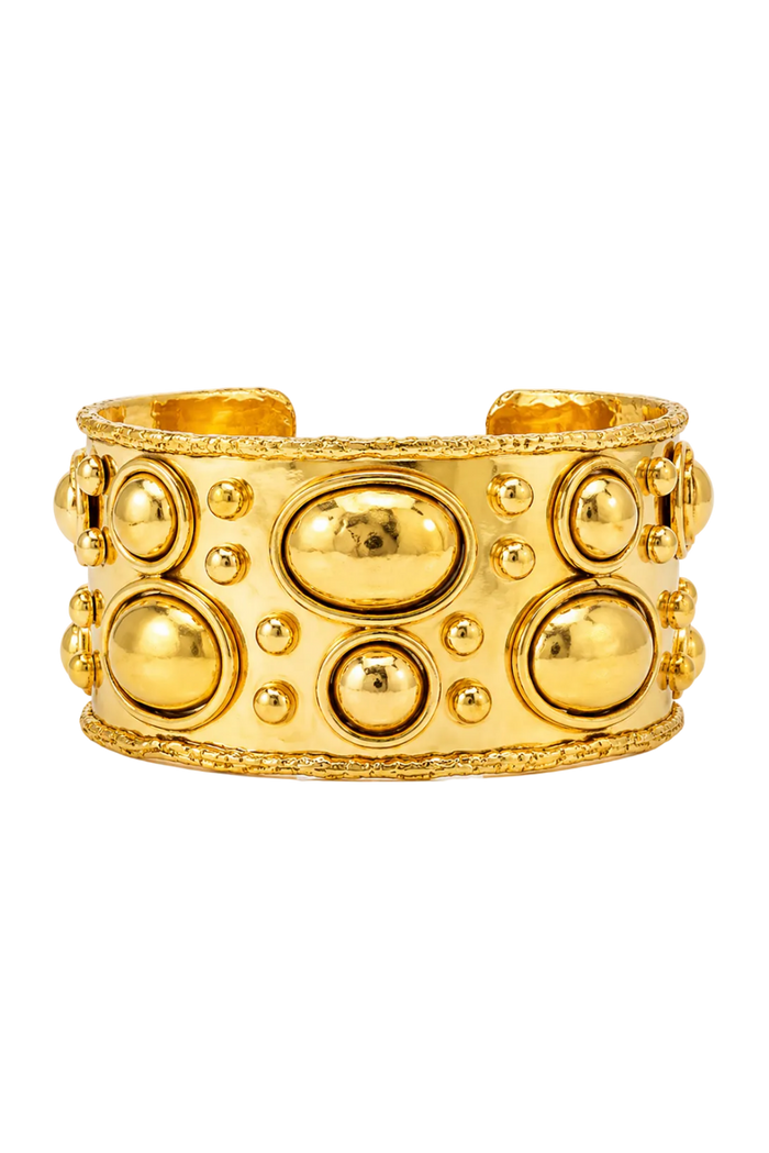 Sylvia Toledano Byzantine Cuff Bracelet in gold