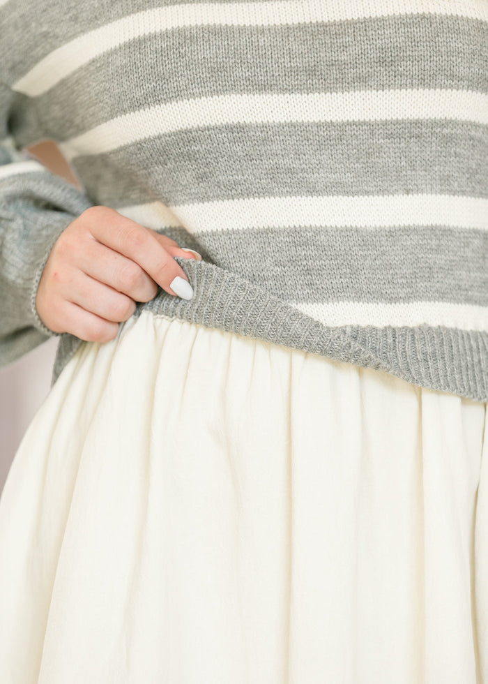 Cameron Sweater Top Dress FF Dresses