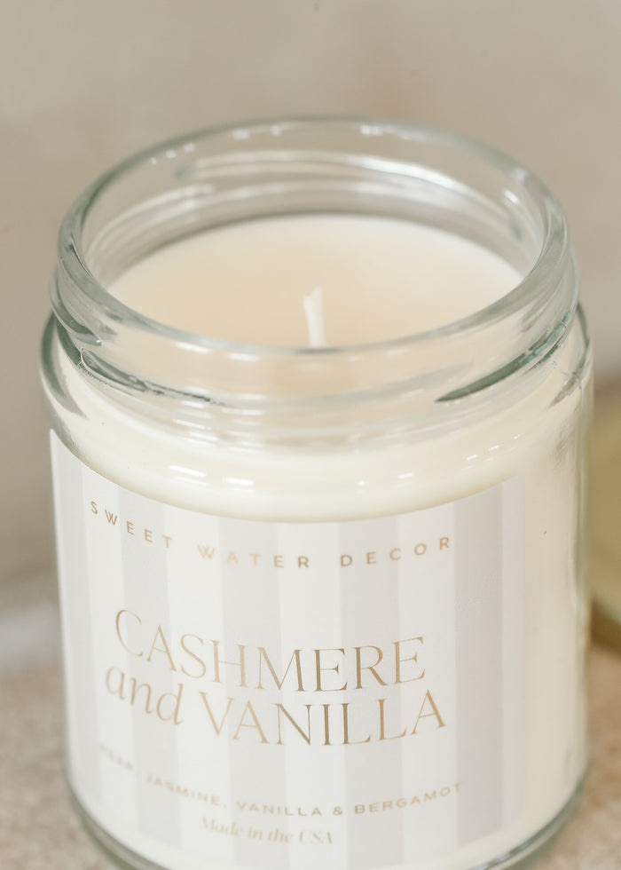 Cashmere and Vanilla 9 oz Soy Candle Gifts