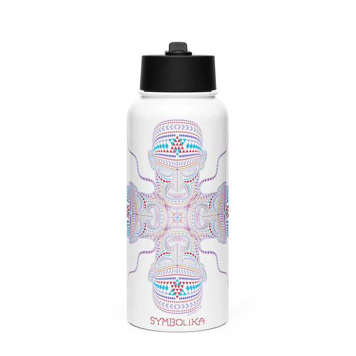 Chango Water Bottle — visionary art by Symbolika