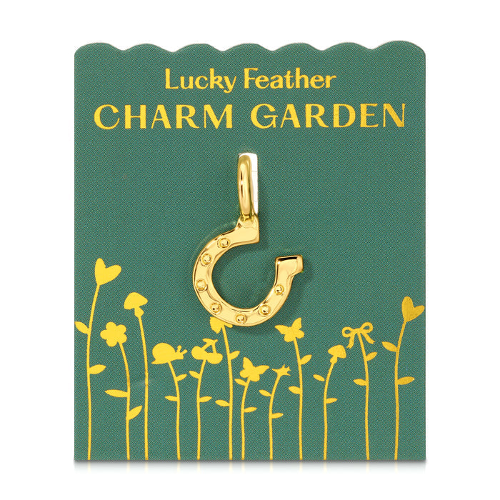 Charm Garden - Gold - Horseshoe