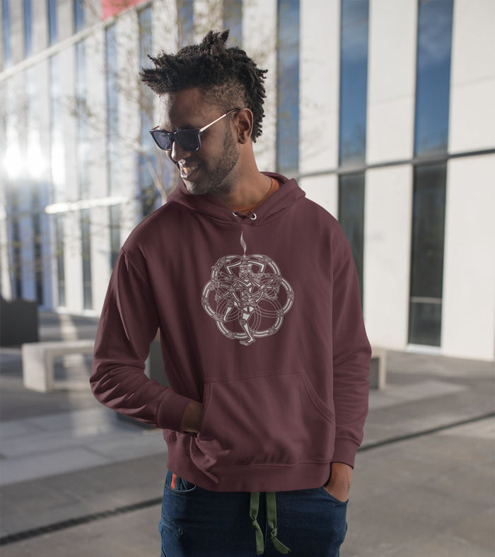 Chillum Yoga Hoodie Choice of Colors — Image 3 by Symbolika