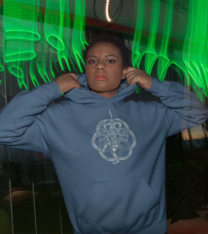 Chillum Yoga Hoodie Choice of Colors — Image 5 by Symbolika