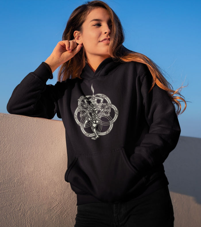 Chillum Yoga Hoodie Choice of Colors — Image 6 by Symbolika