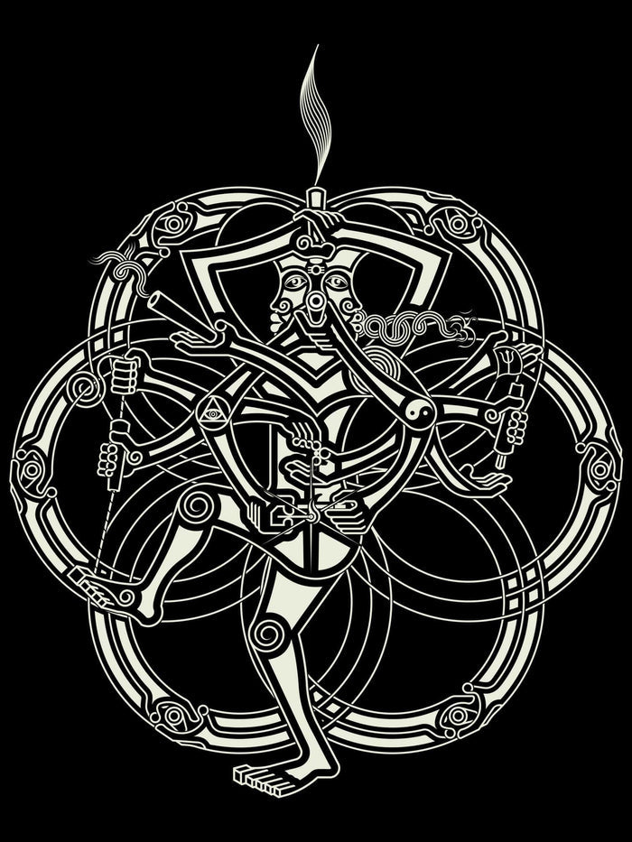 Chillum Yoga T-Shirt Choice of Colors — Image 2 by Symbolika
