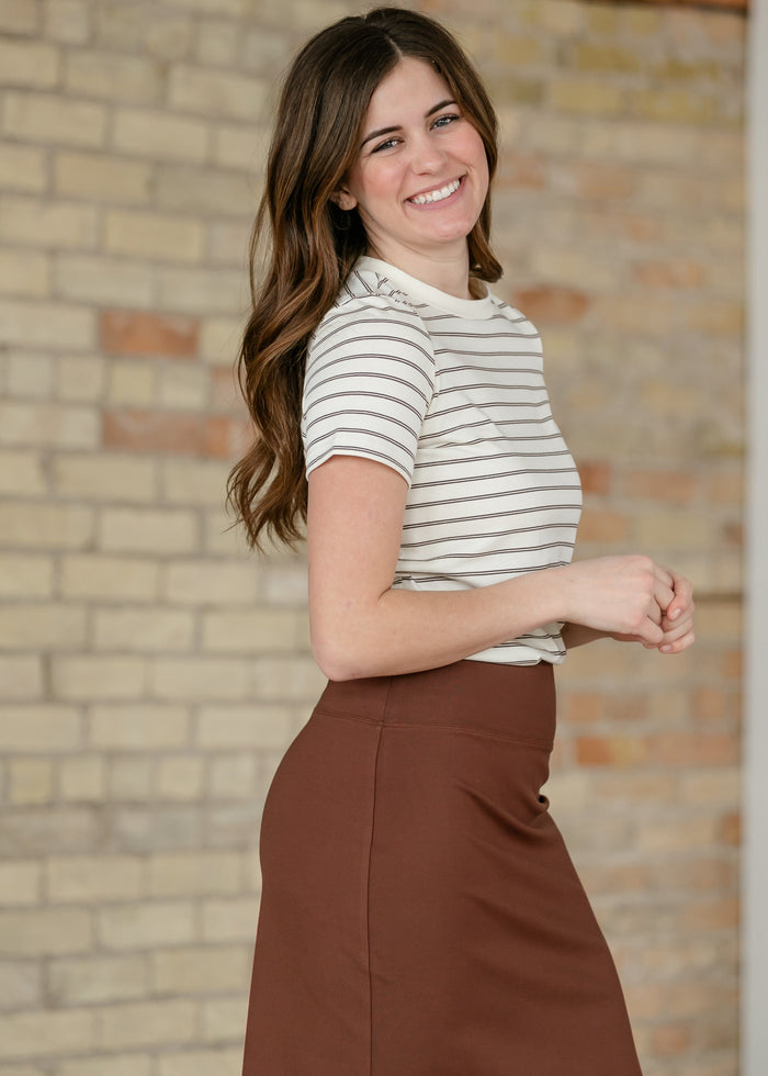 Chloe Essential Striped Tee IC Tops