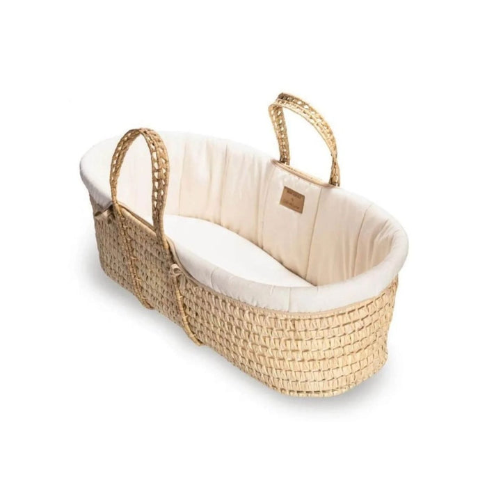 Clair de Lune Cream Organic Palm Moses Basket - Cream - ebebek - Christmas