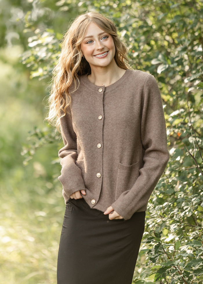 Classic Button Up Cardigan FF Layering Essentials