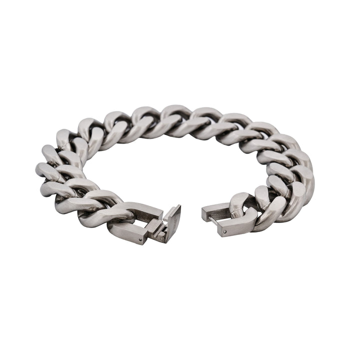 Classic Cuban Link Bracelet Stainless Steel (215 x 16mm)