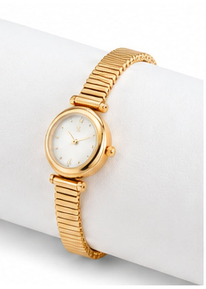 Classic Gold Circle Watch Accessory