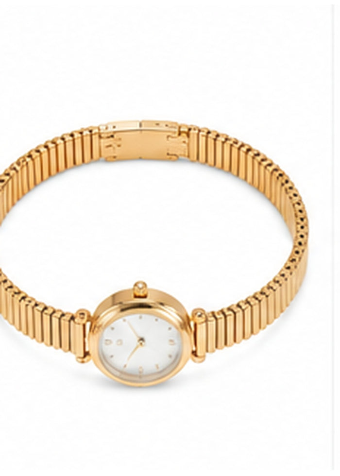 Classic Gold Circle Watch Accessory