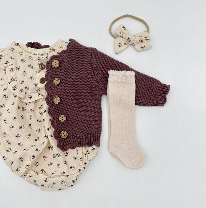 Claudia Soft Cotton Romper Set