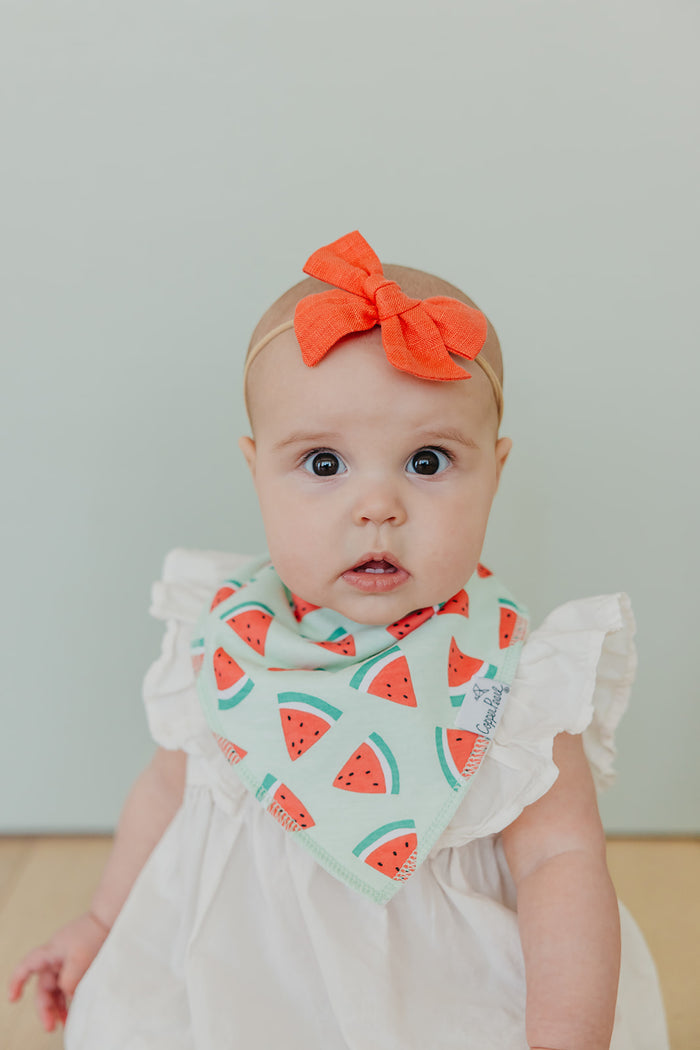 Clementine Bandana Bib Set (4-Pack)