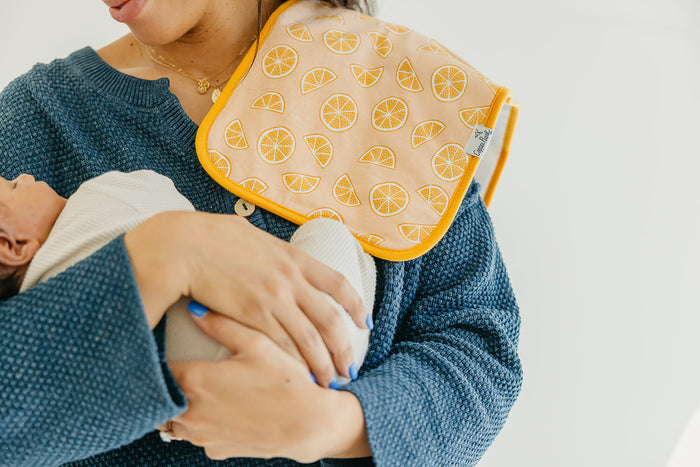 Clementine Burp Cloth Set (3-pack)