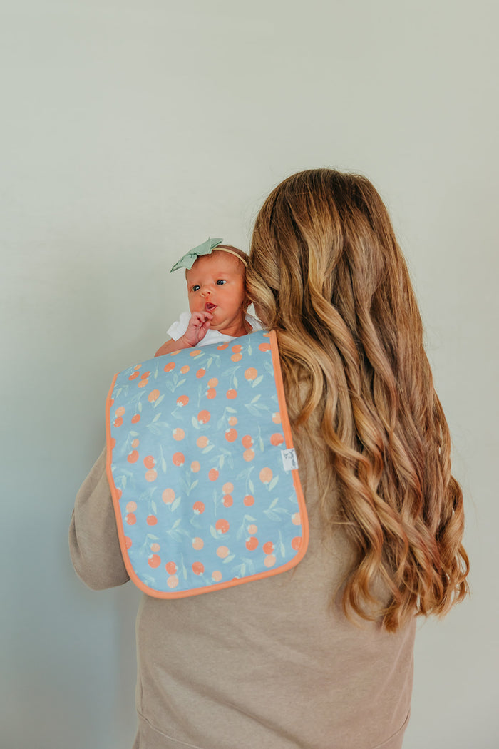 Clementine Burp Cloth Set (3-pack)