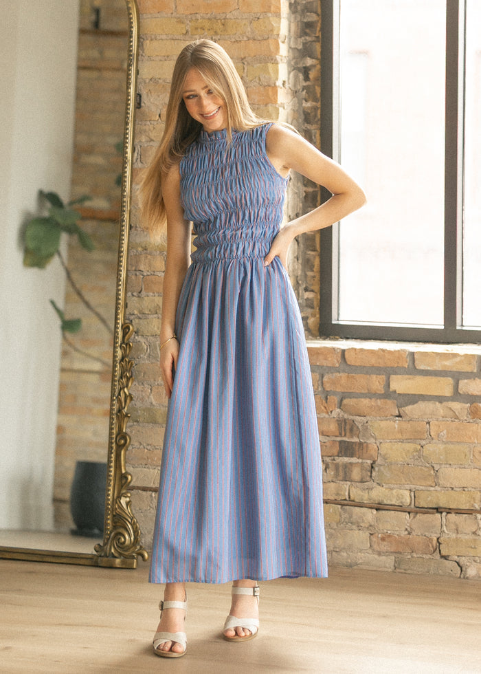 Clover Sleeveless Maxi Dress FF Dresses XS