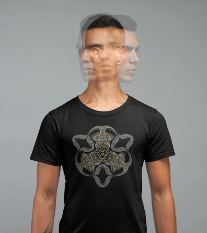Coiled Mandala T-Shirt Choice of Colors — Image 4 by Symbolika