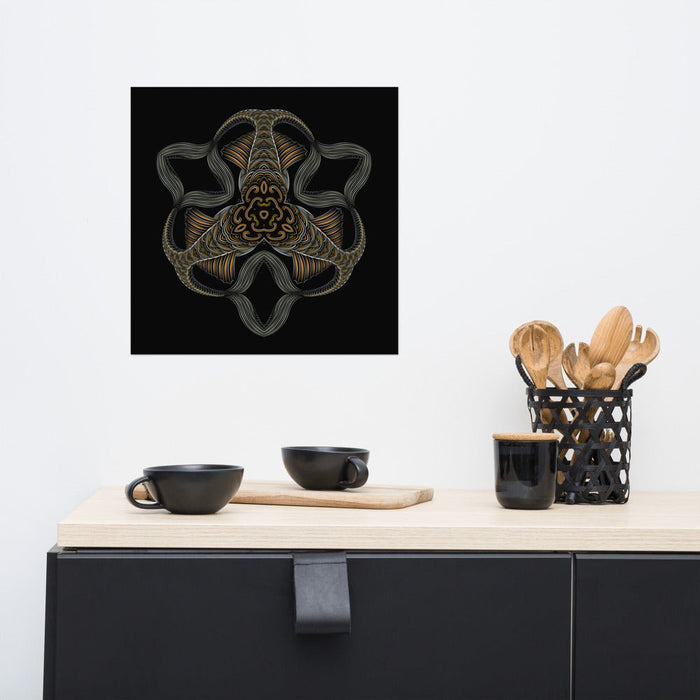 Coiled Poster - symbolika