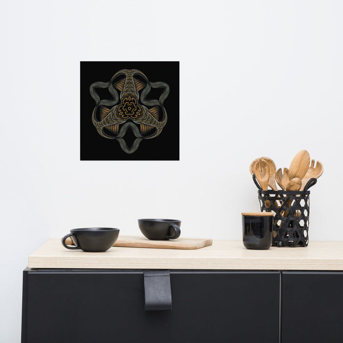Coiled Poster - symbolika