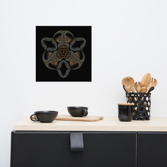 Coiled Poster - symbolika