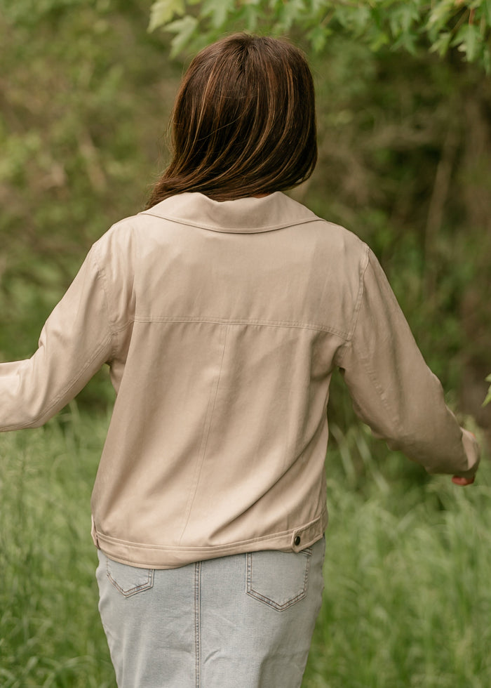 Collared Zip-Up Jacket FF Layering Essentials