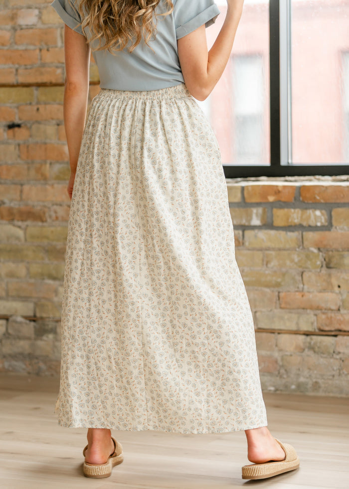 Cotton Floral Slip Skirt FF Skirts