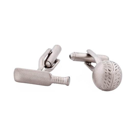 Cricket Bat & Ball Cufflinks