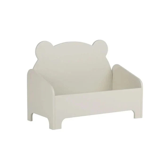 CuddleCo Play House Bear Book Storage - Pebble - ebebek