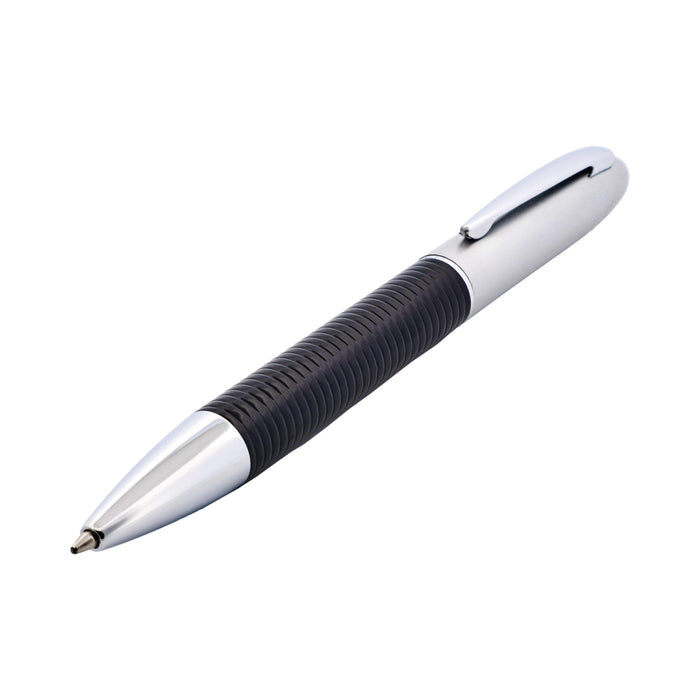 Cudworth Ballpoint Pen, Black Silver