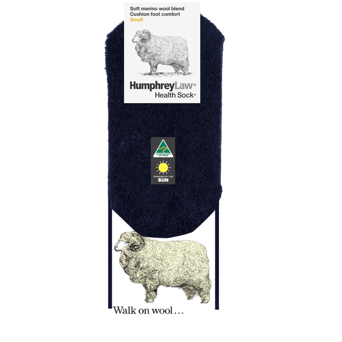 Cushion Foot Health Socks - 70% Wool - Harrys for Menswear