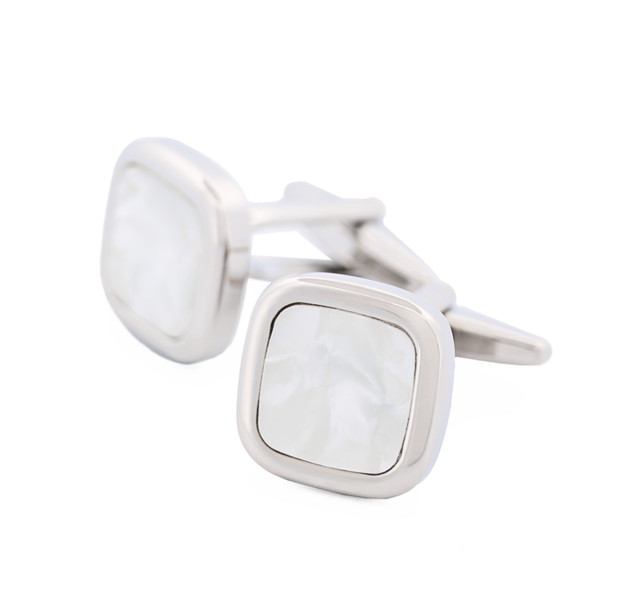 Cushion Mother Of Pearl Dress Cufflinks