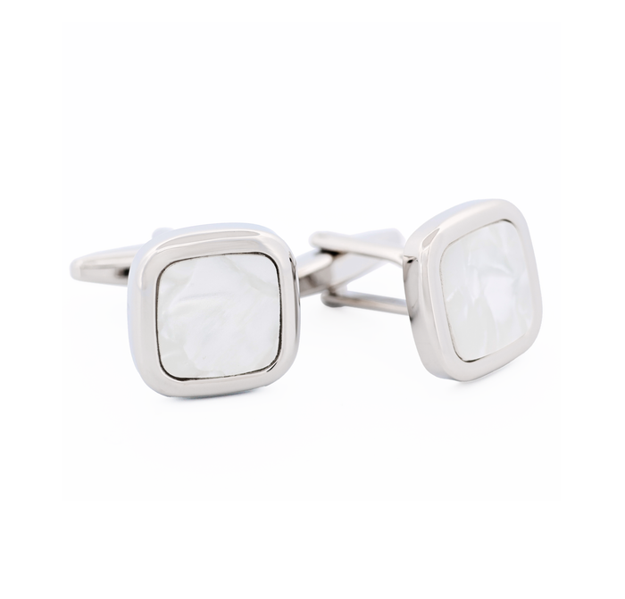 Cushion Mother Of Pearl Dress Cufflinks