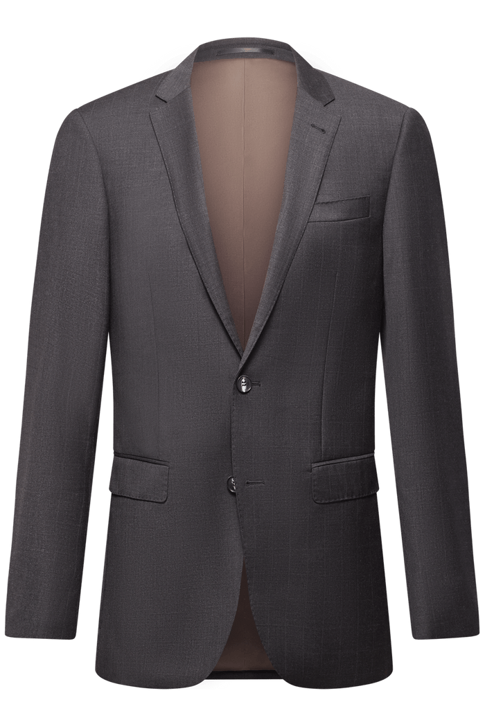 D5 - Charcoal Abram Jacket - Pure Wool - Harrys for Menswear