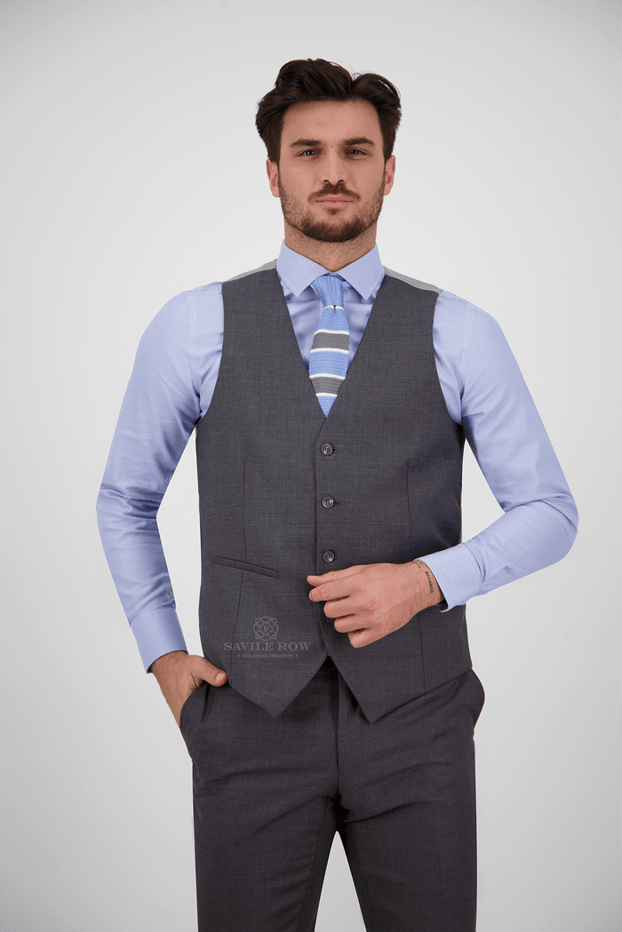 D8 - Grey Abram Travel Jacket - Harrys for Menswear